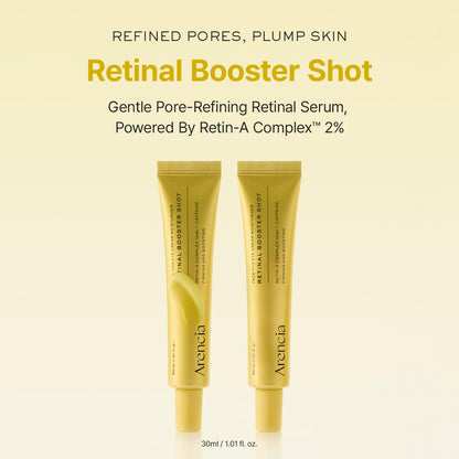 Arencia Retinal Booster Shot Serum, For Fines pores and wrinkles.